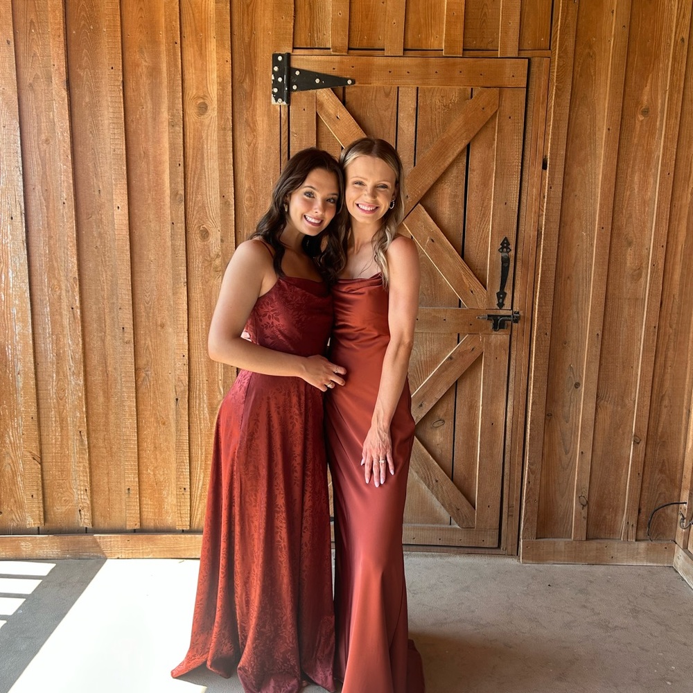 David's Bridal Bridesmaid's Dress Size 4